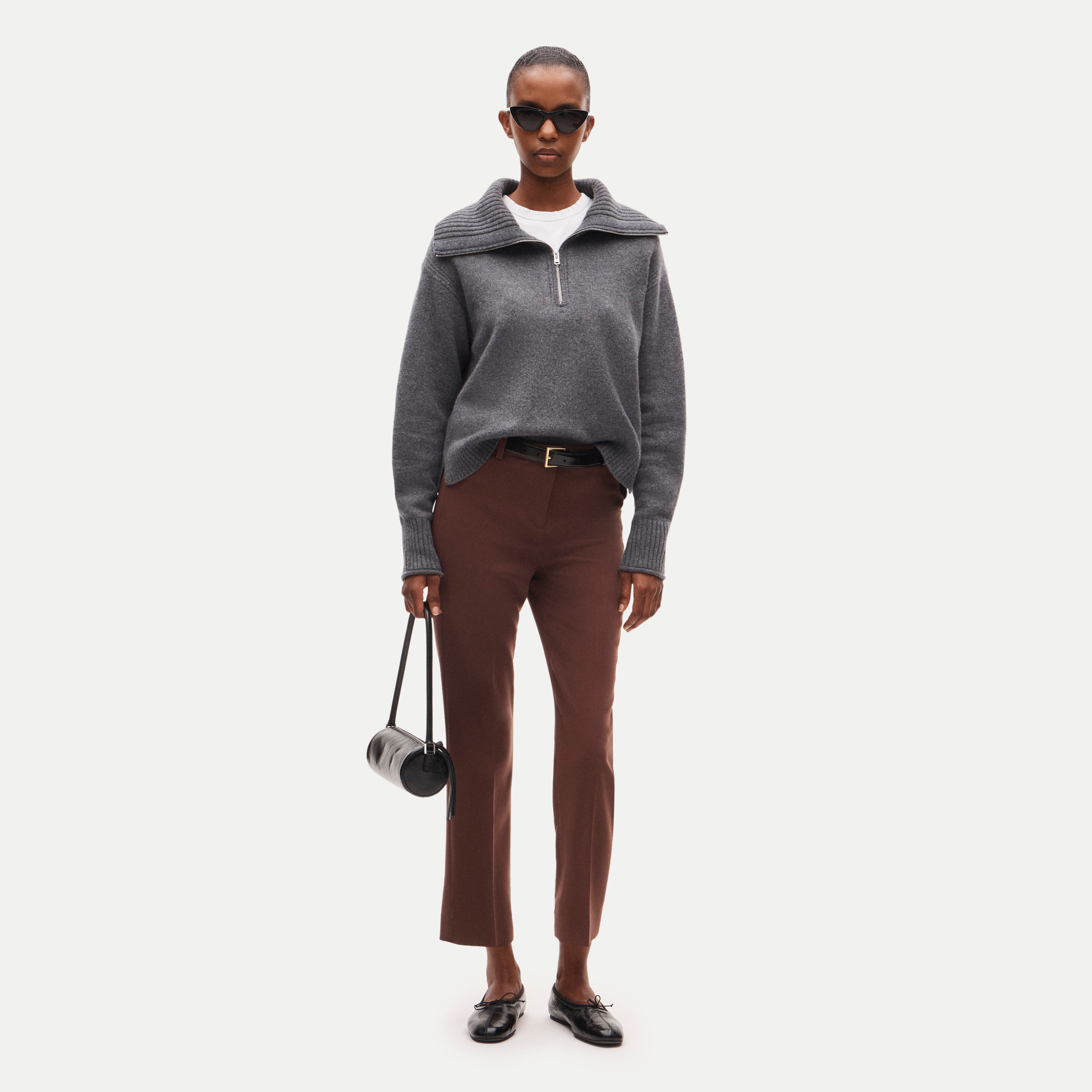 Café pant in four-season stretch