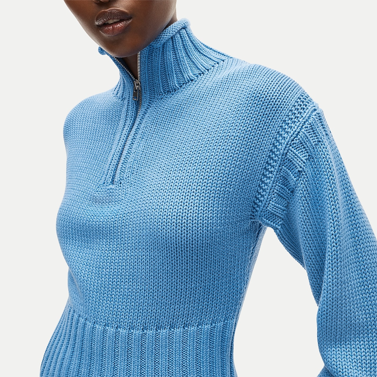 Stretch-wool Cropped Cable-knit Cardigan Sweater For Women | J.Crew