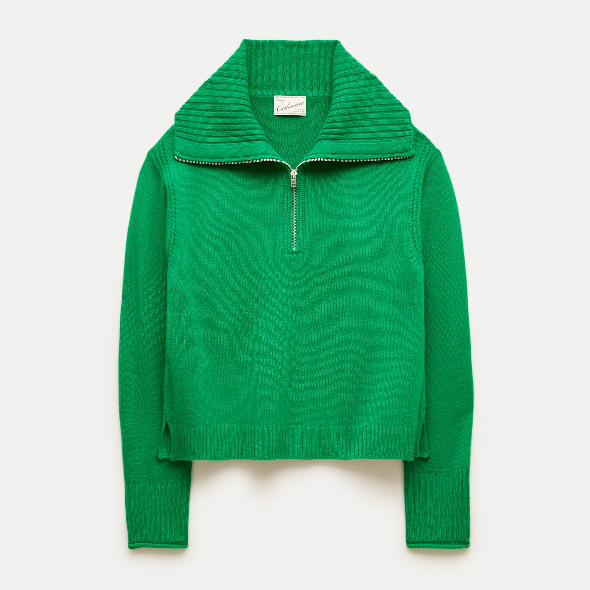 Cashmere quarter-zip sweater