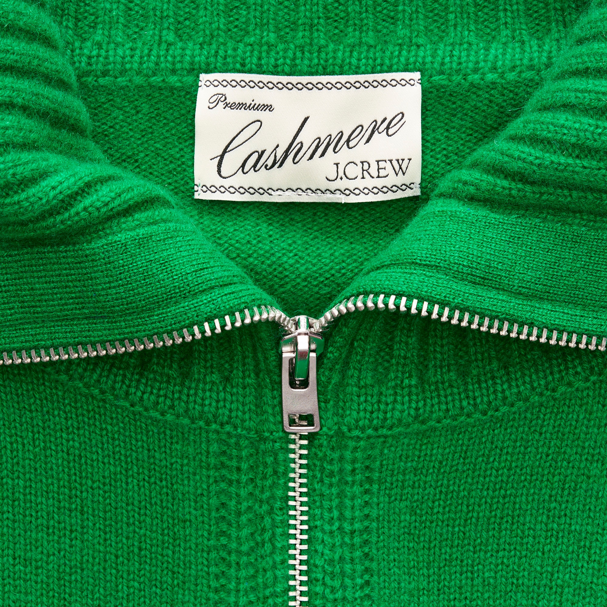 Cashmere quarter-zip sweater
