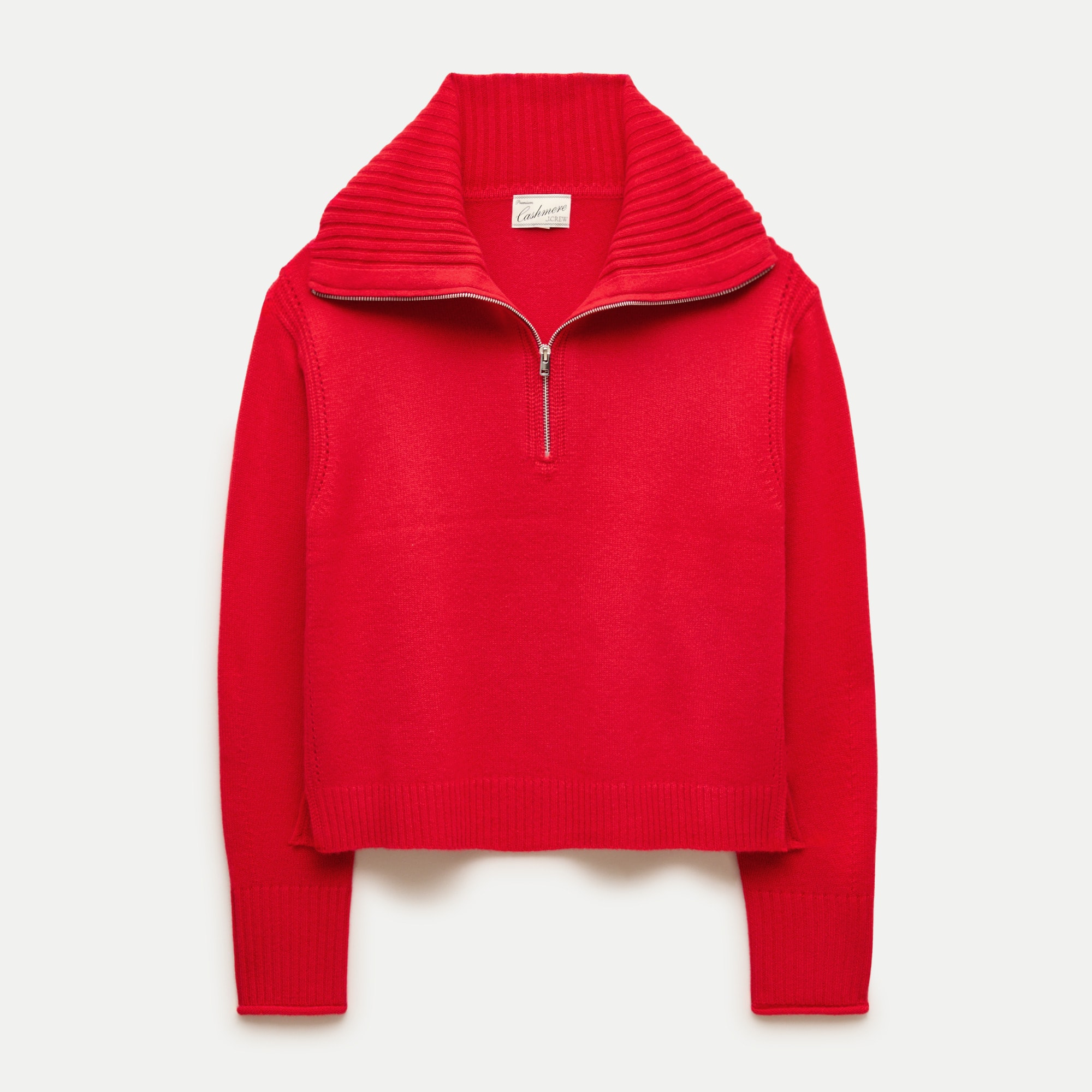 Cashmere quarter-zip sweater