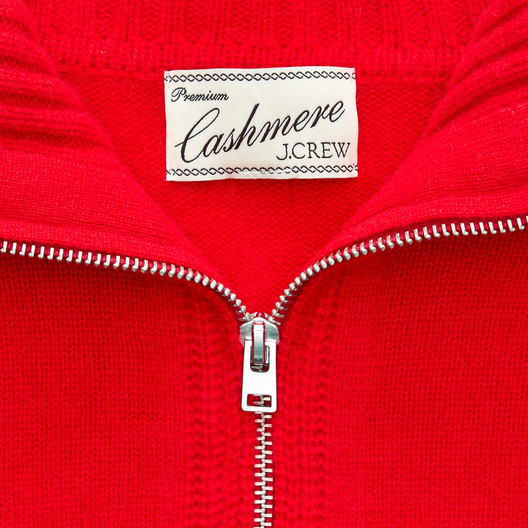 Cashmere quarter-zip sweater