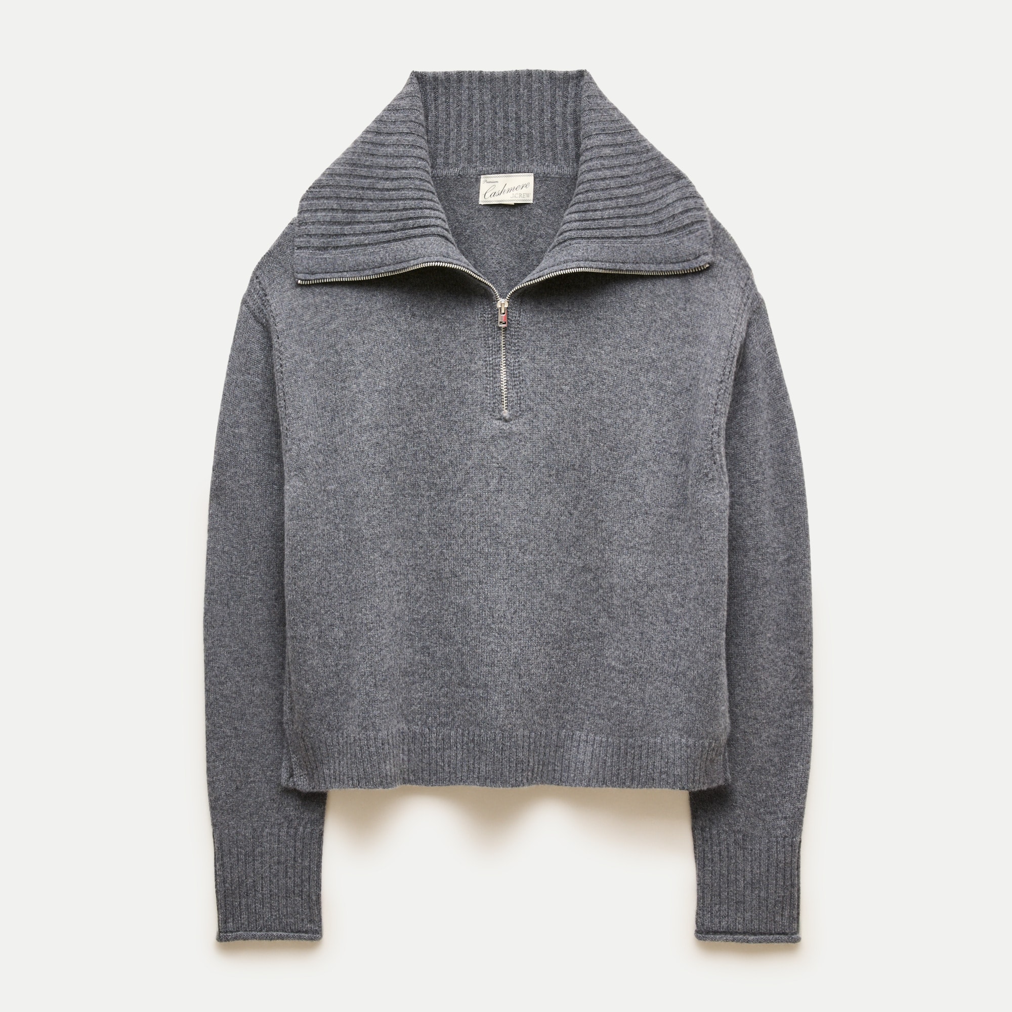 Cashmere quarter-zip sweater