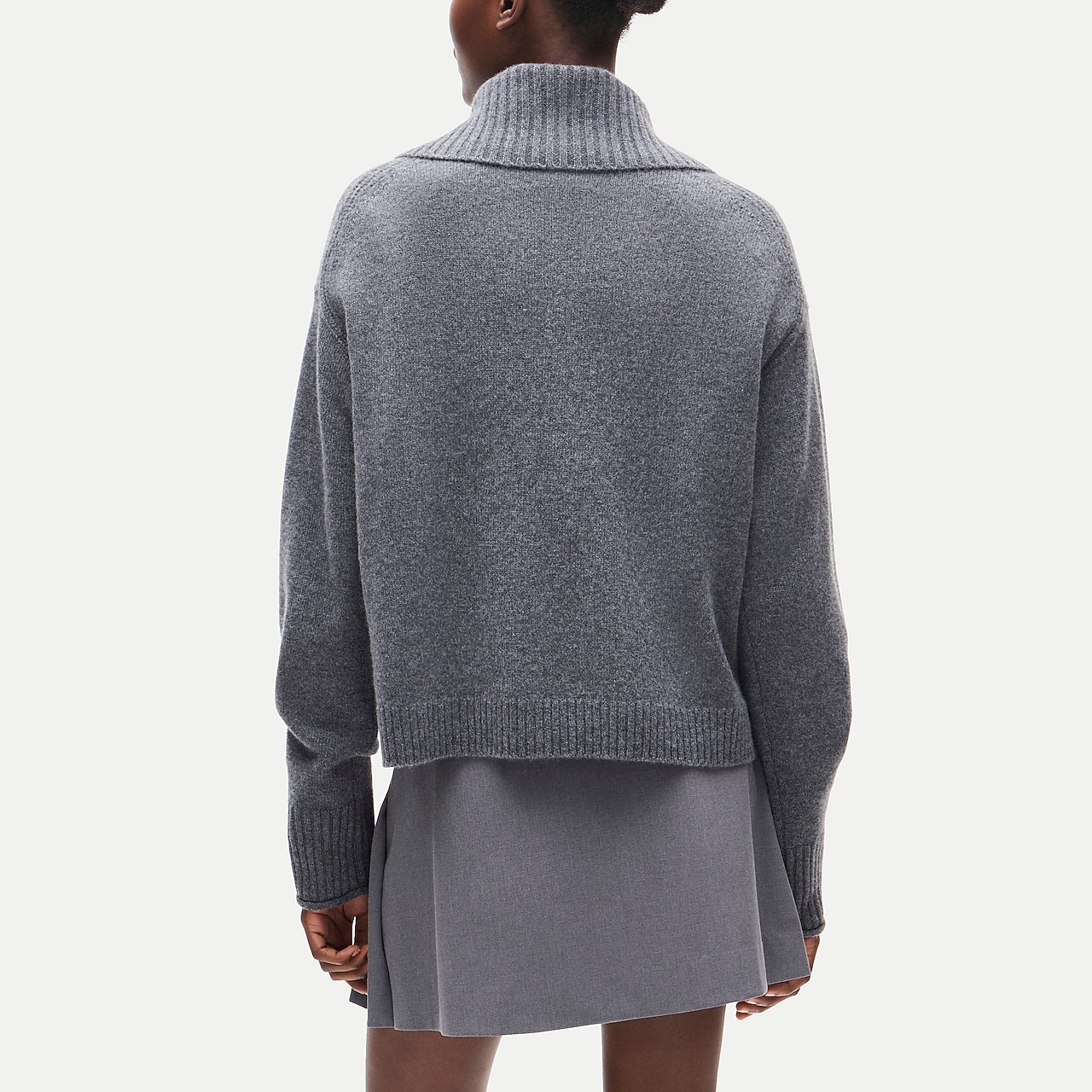 Stretch Wool Cable-knit Crewneck Sweater For Women | J.Crew