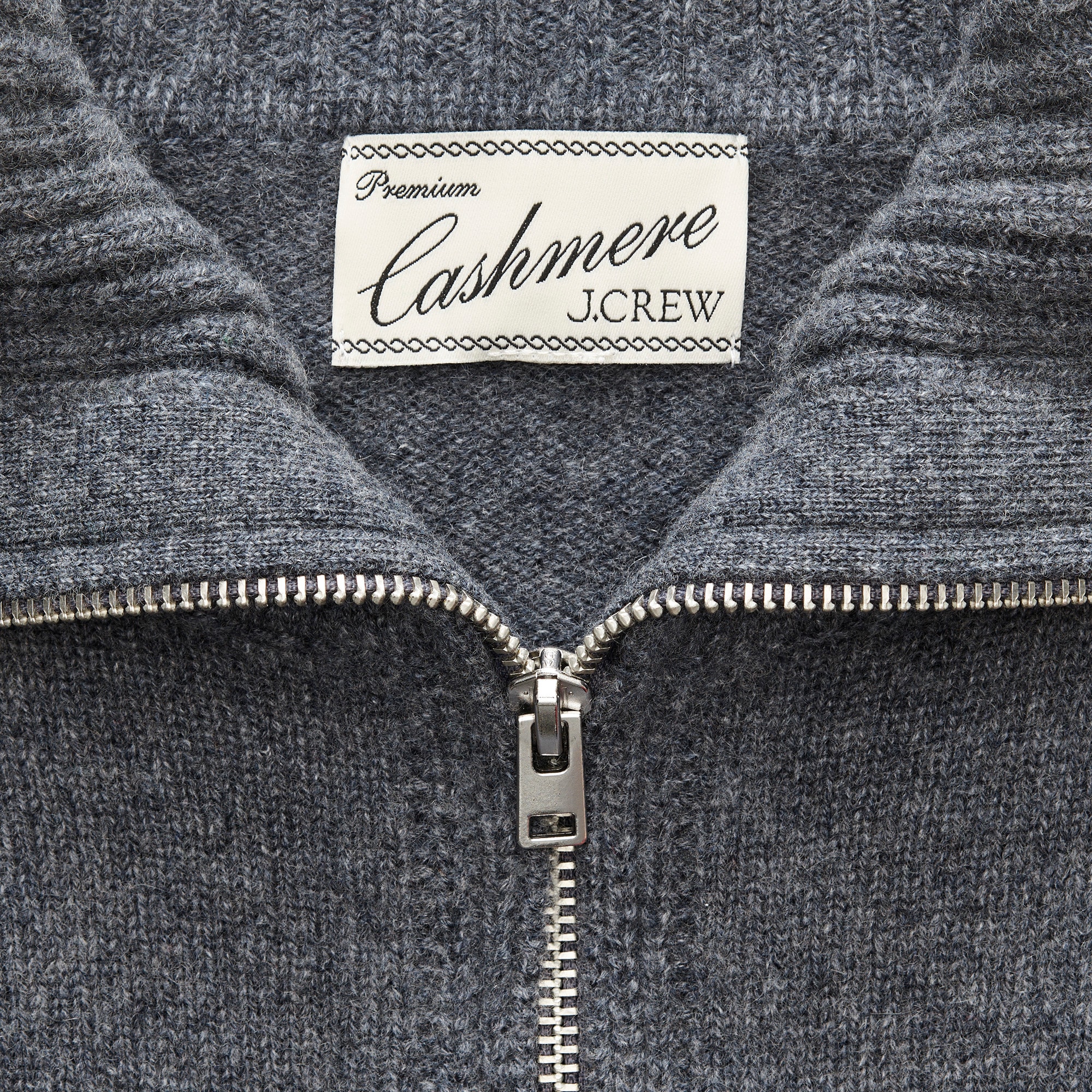 Cashmere quarter-zip sweater
