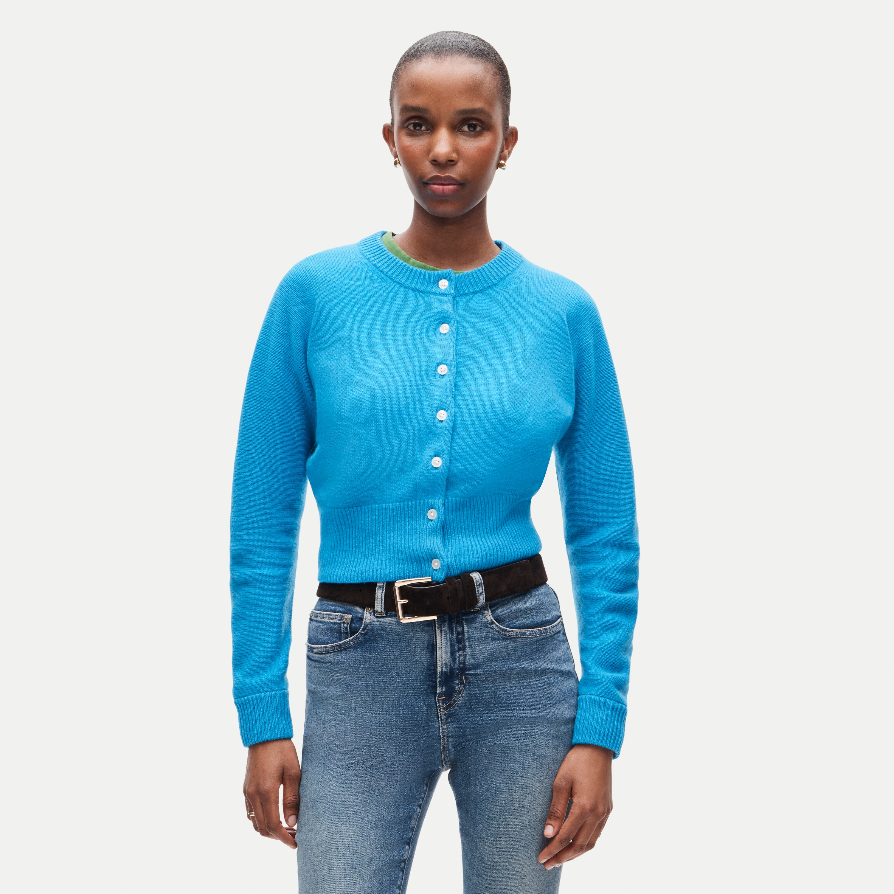 Cashmere waisted cardigan