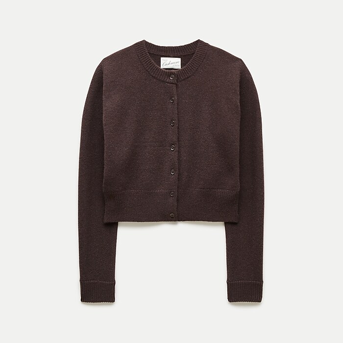 Cashmere waisted cardigan