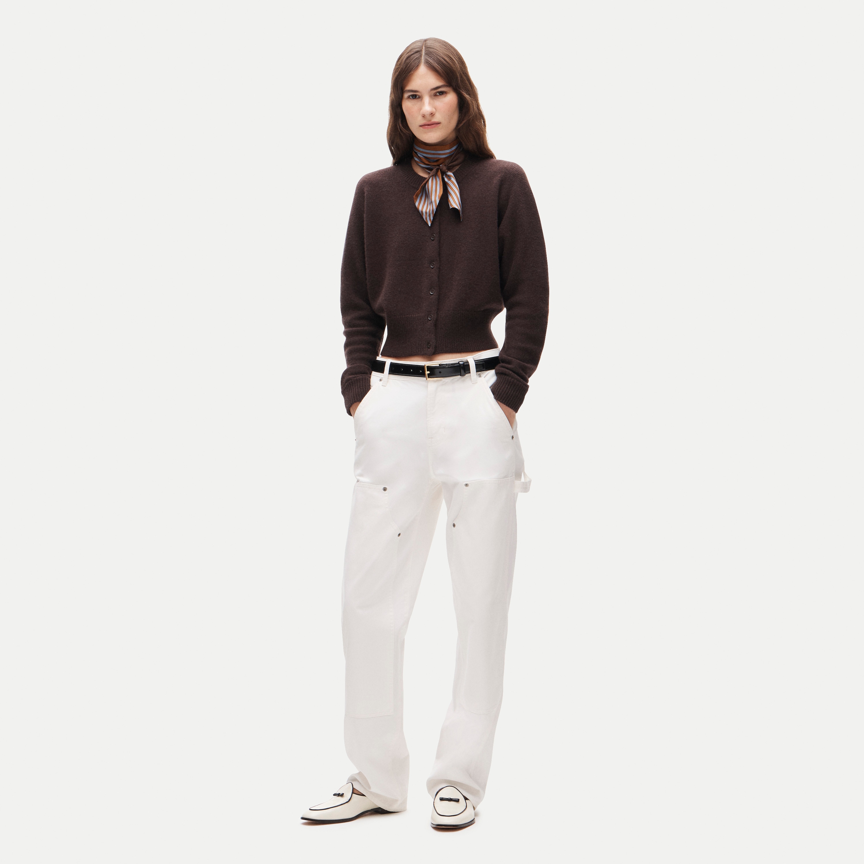 Cashmere waisted cardigan - thumbnail 2