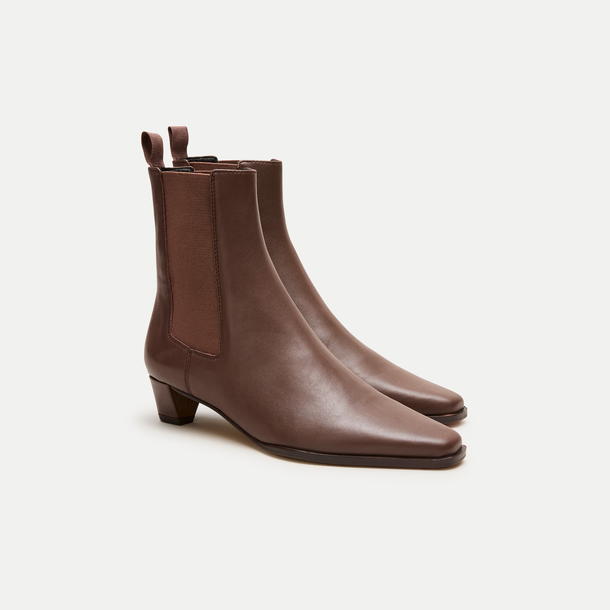 Chelsea pull-on boots in leather