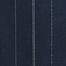 Mini dress in pinstriped wool blend NAVY PINSTRIPE