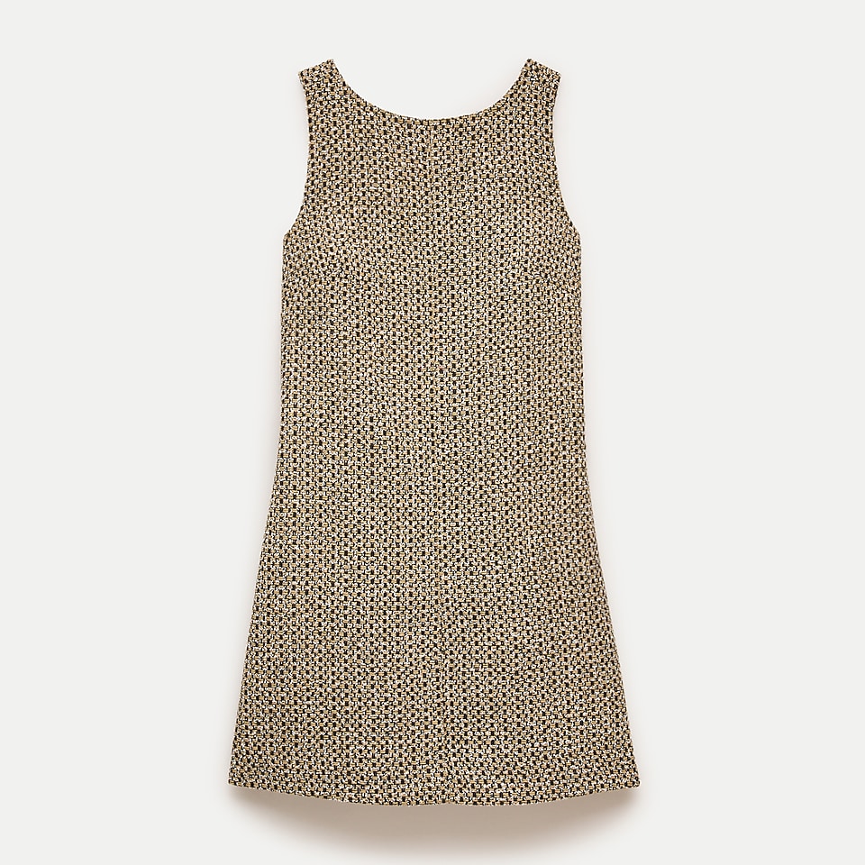 Drop-waist Midi Dress In Striped Cotton Poplin For Women | J.Crew