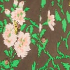 Natasha slip dress in floral print PEPPERCORN GREEN