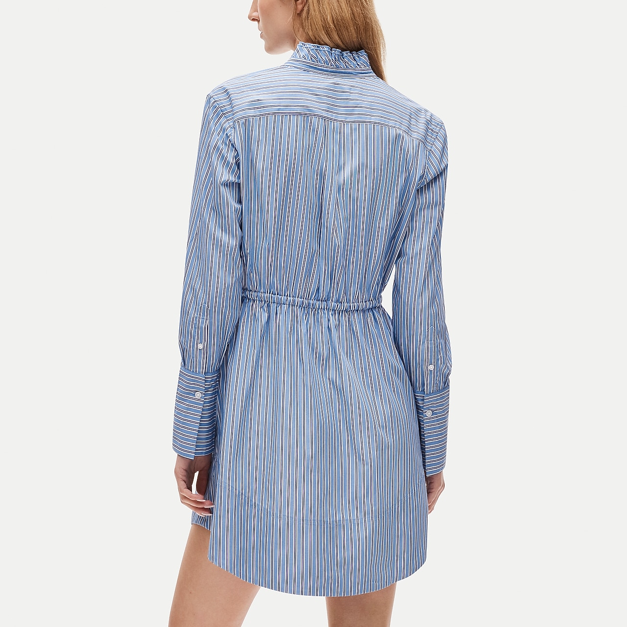j crew blue striped dress Women's Dresses ariston Anisa Asymmetrical Dress Size:32/36