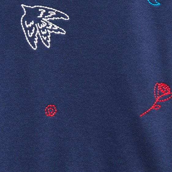 American Museum of Natural History for J.Crew kids' butterfly graphic sweatshirt DEEP NAVY