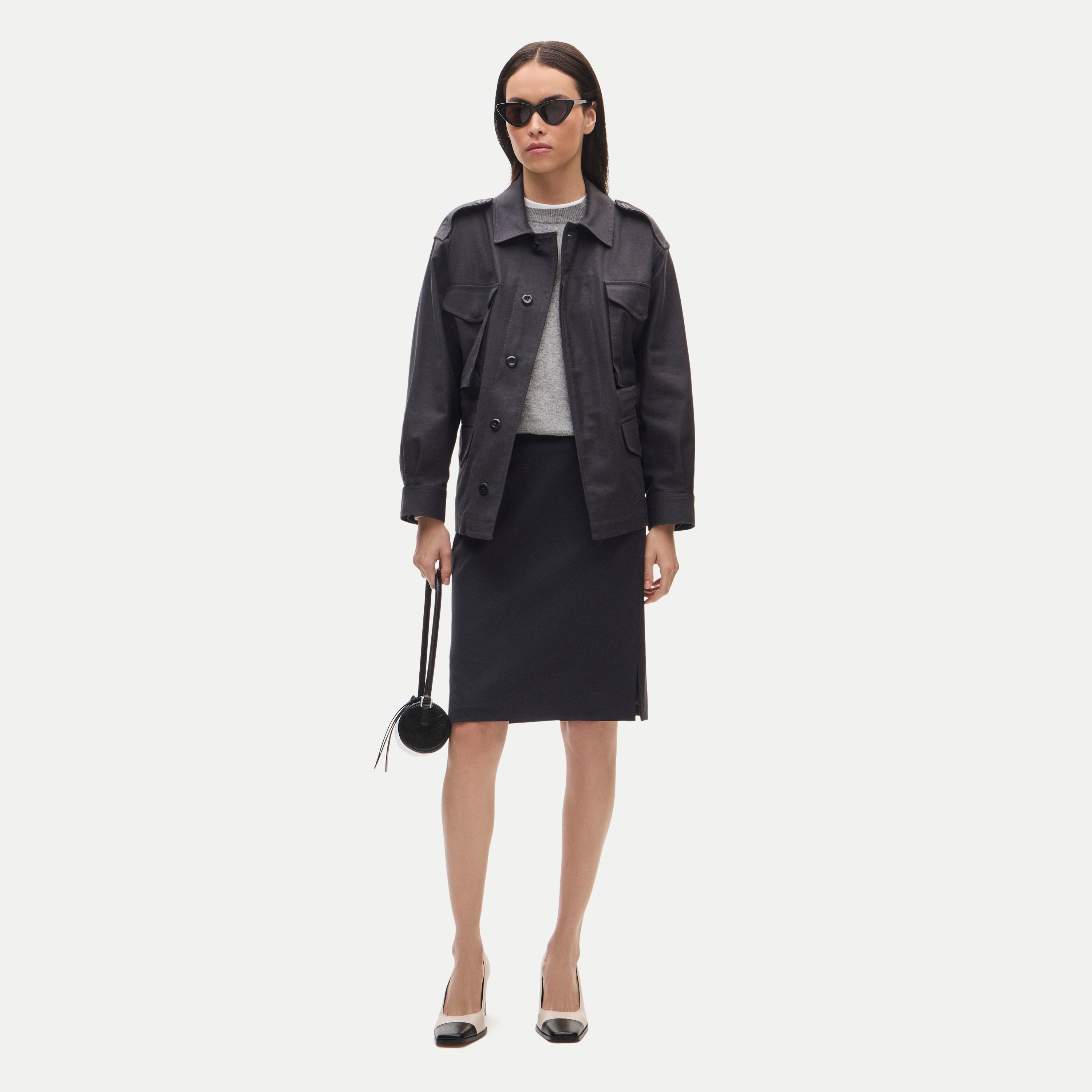 No. 2 Pencil® skirt in wool blend