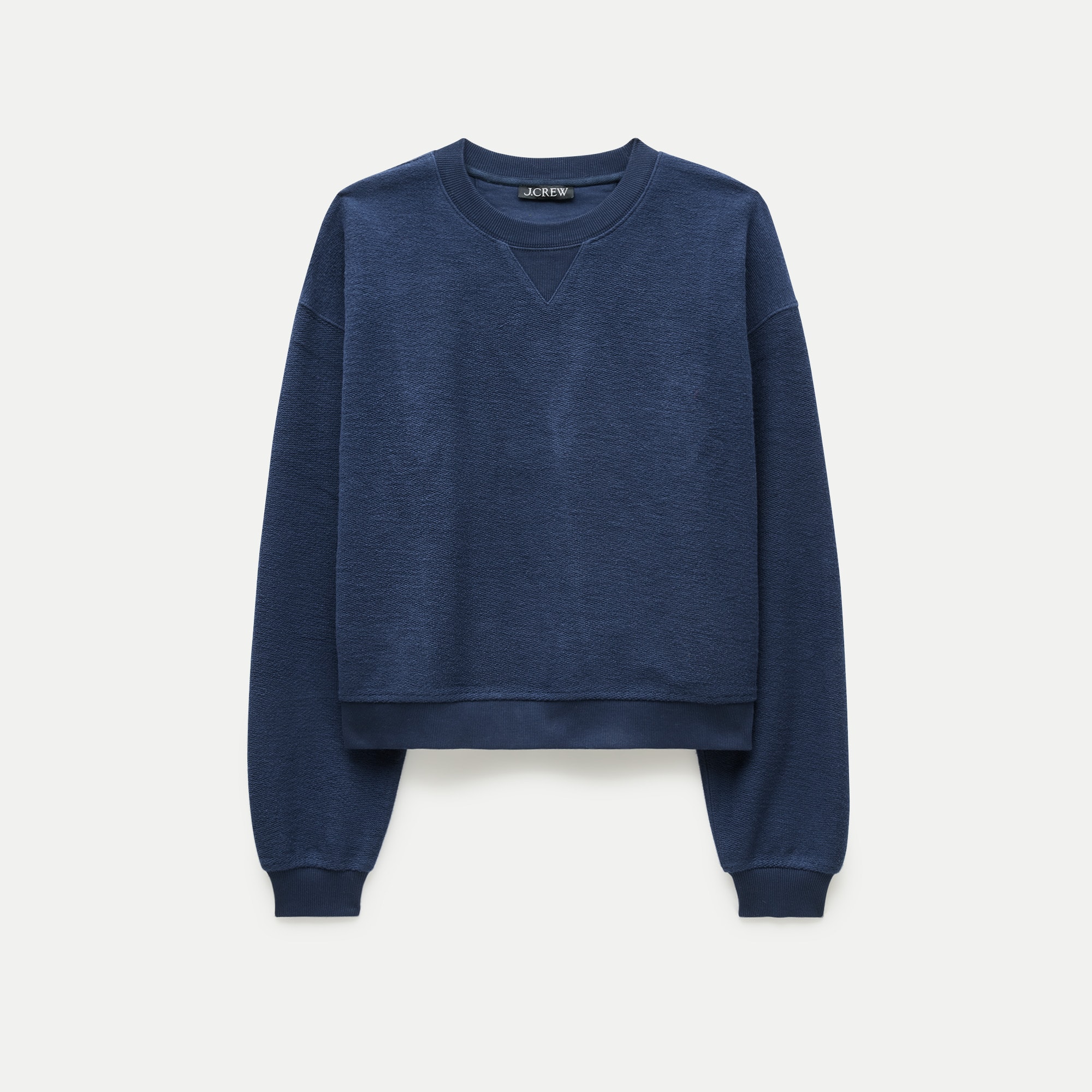 Vintage fleece inside-out crewneck sweatshirt