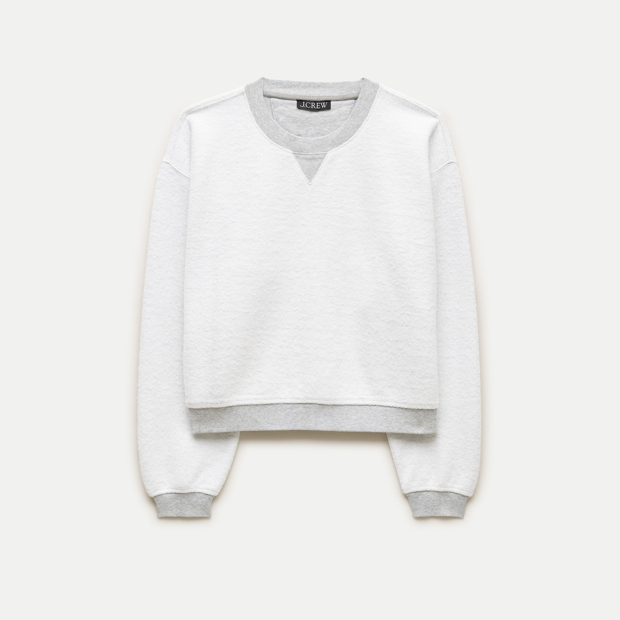 Vintage fleece inside-out crewneck sweatshirt