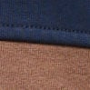 Vintage fleece rugby sweatshirt with novelty patches PEPPERCORN