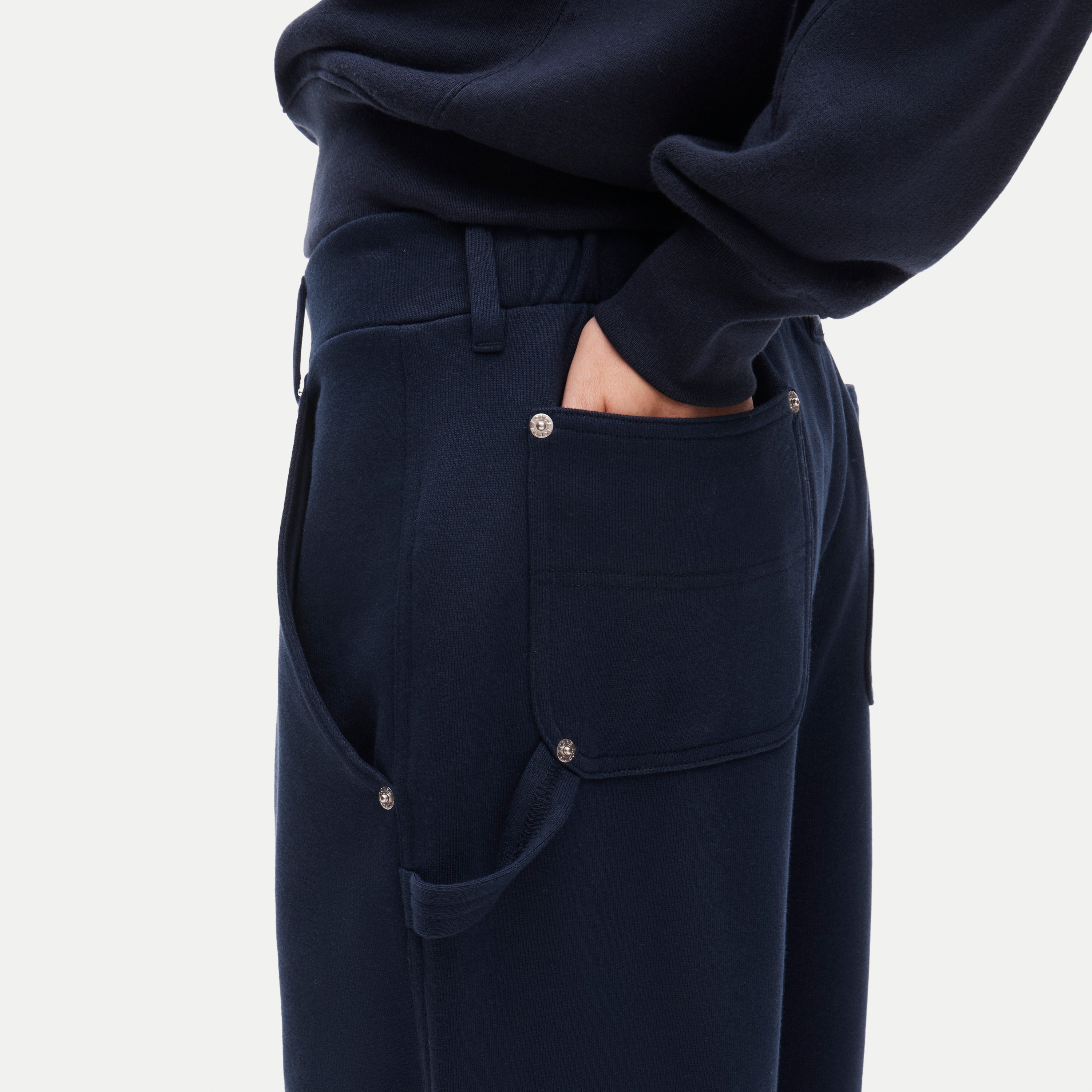 Vintage fleece carpenter sweatpant - thumbnail 4