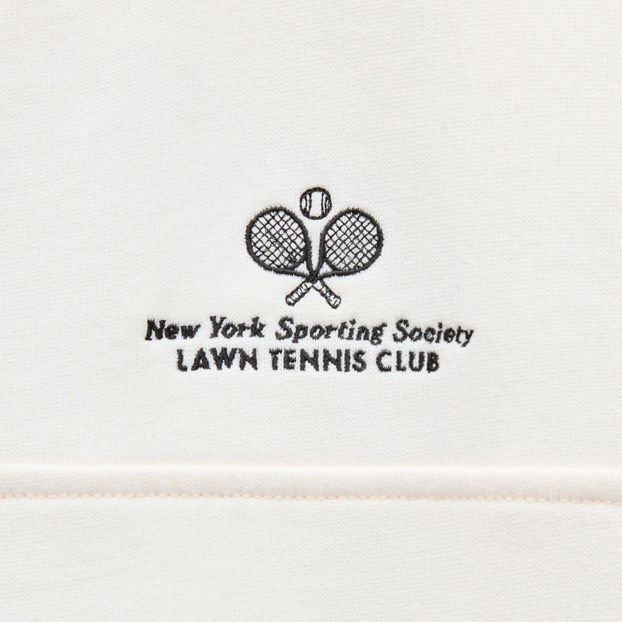 Vintage fleece "Tennis Club" graphic sweatshirt