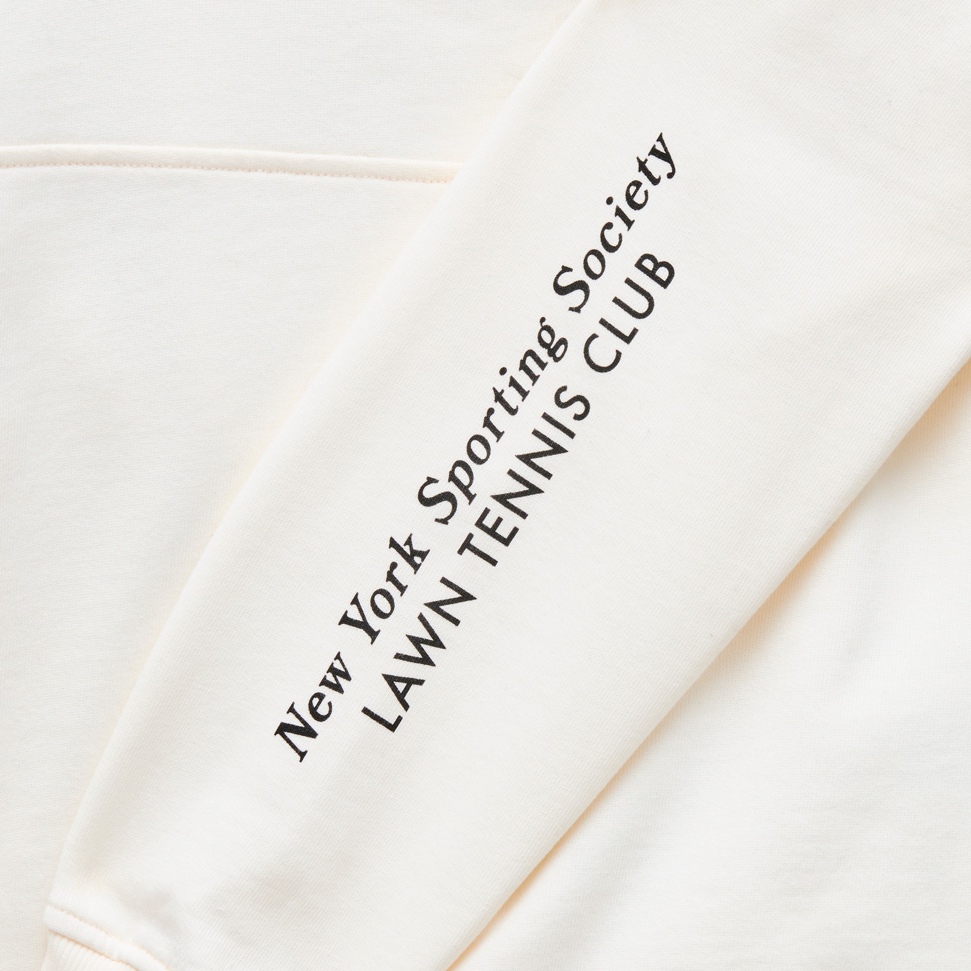 Vintage fleece "Tennis Club" graphic sweatshirt