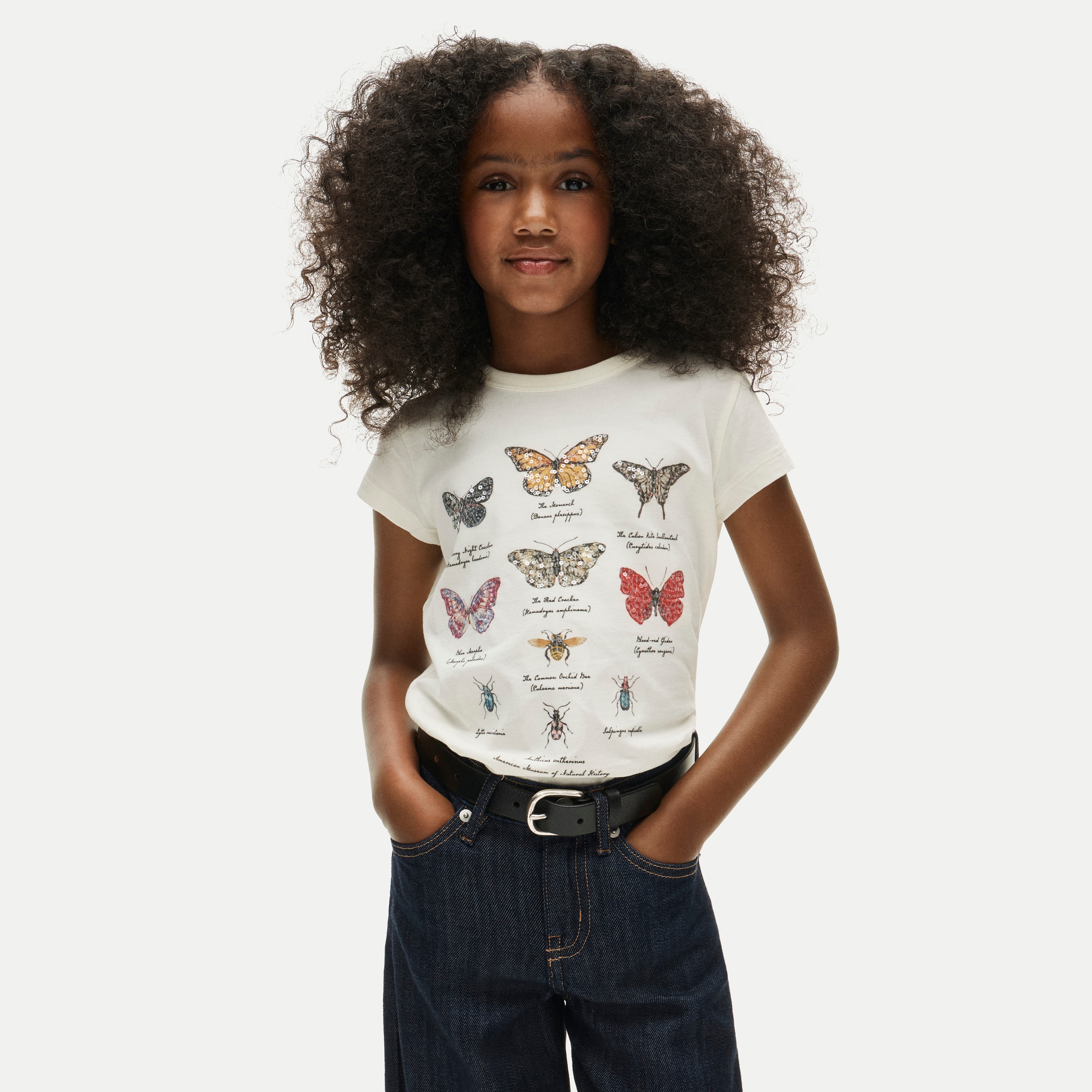 American Museum of Natural History for J.Crew kids' butterfly graphic T-shirt