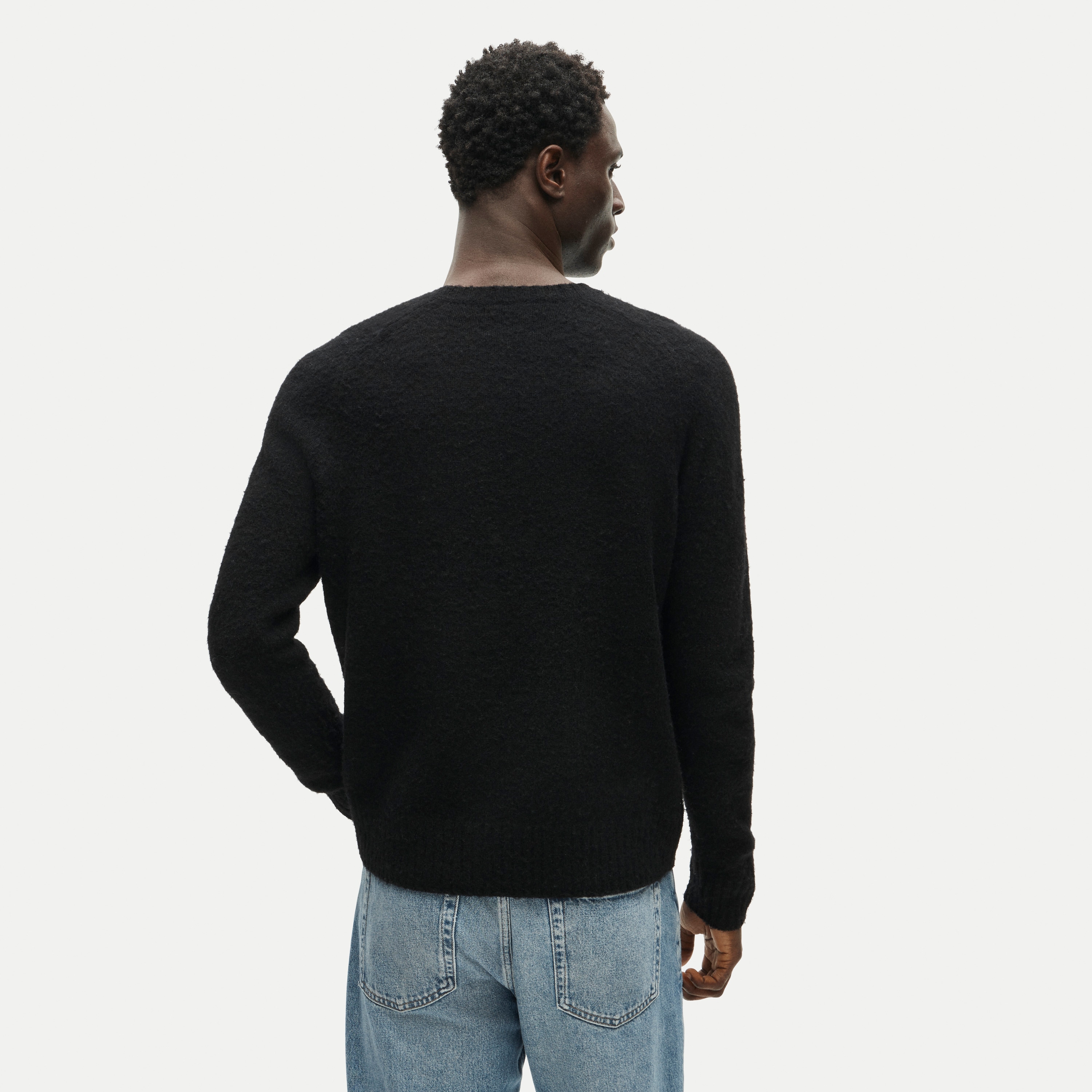 '47 x J.Crew brushed wool Grambling sweater