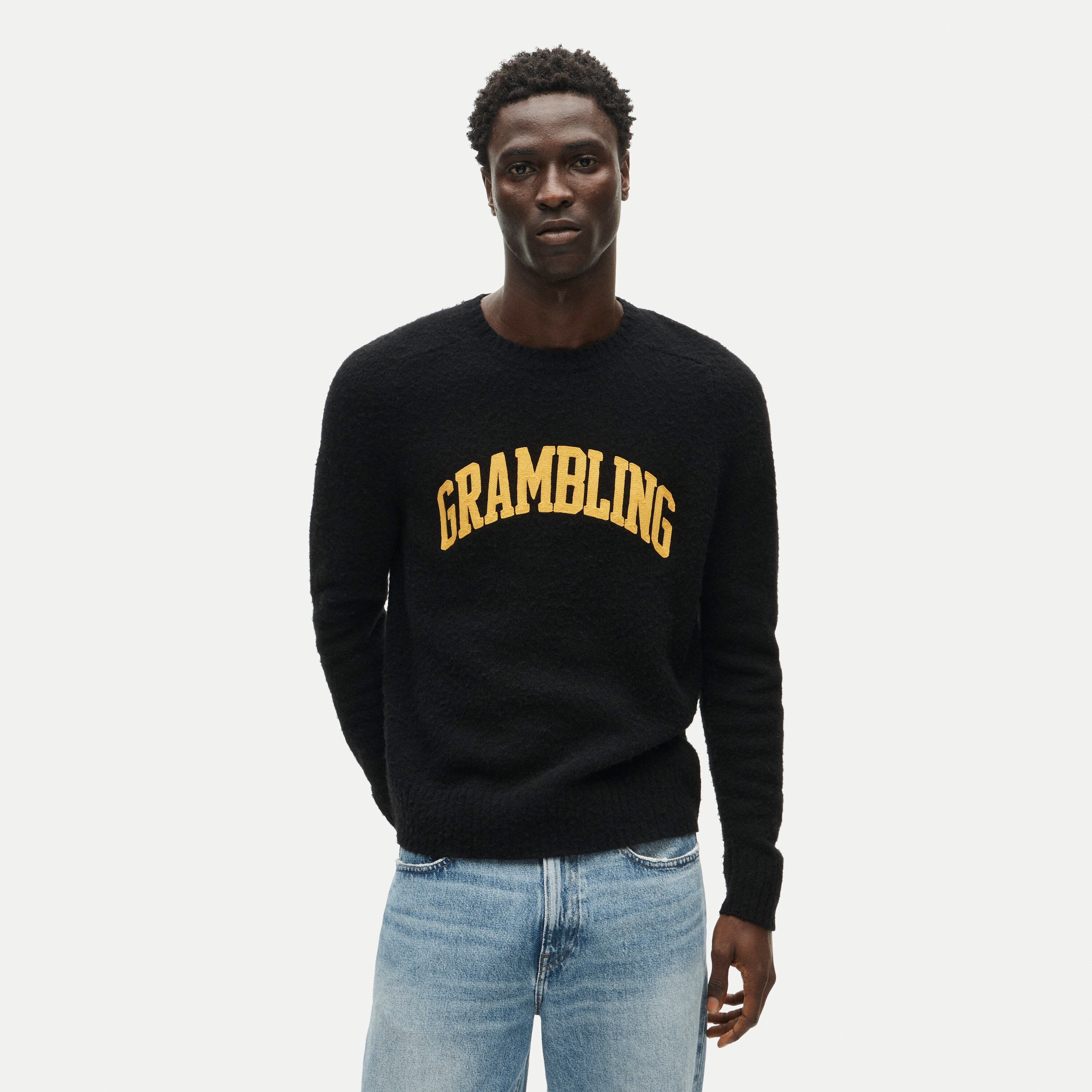 '47 x J.Crew brushed wool Grambling sweater