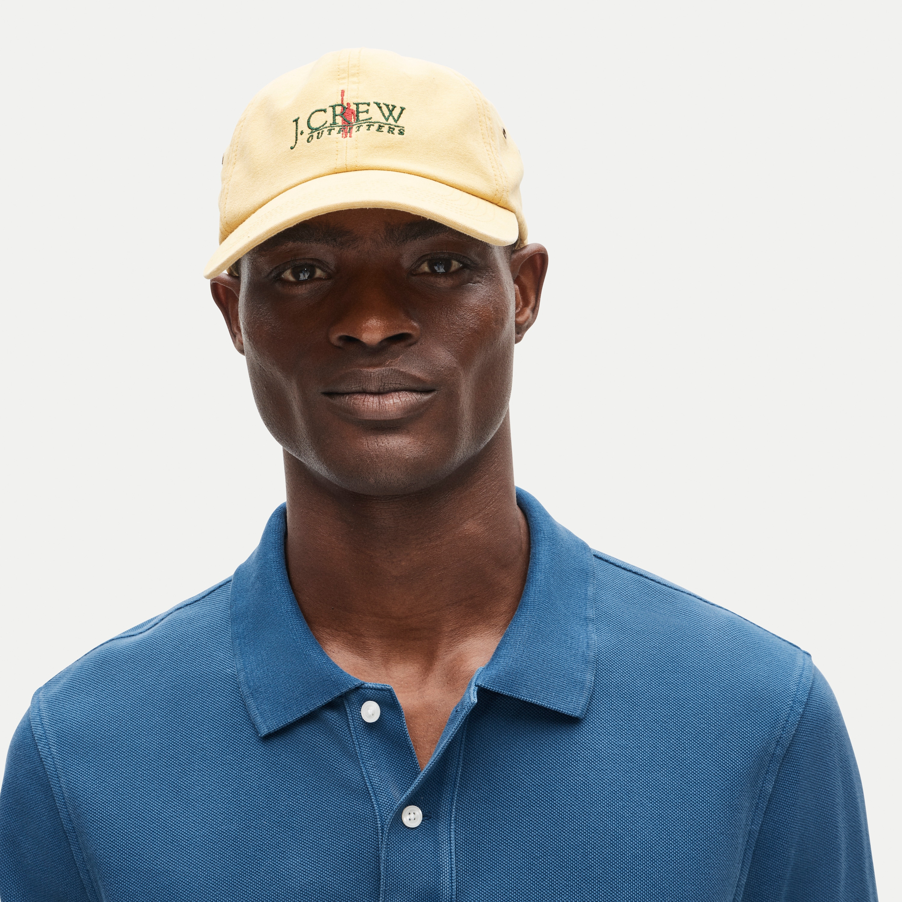 Cotton canvas J.Crew™ Outfitters logo baseball cap