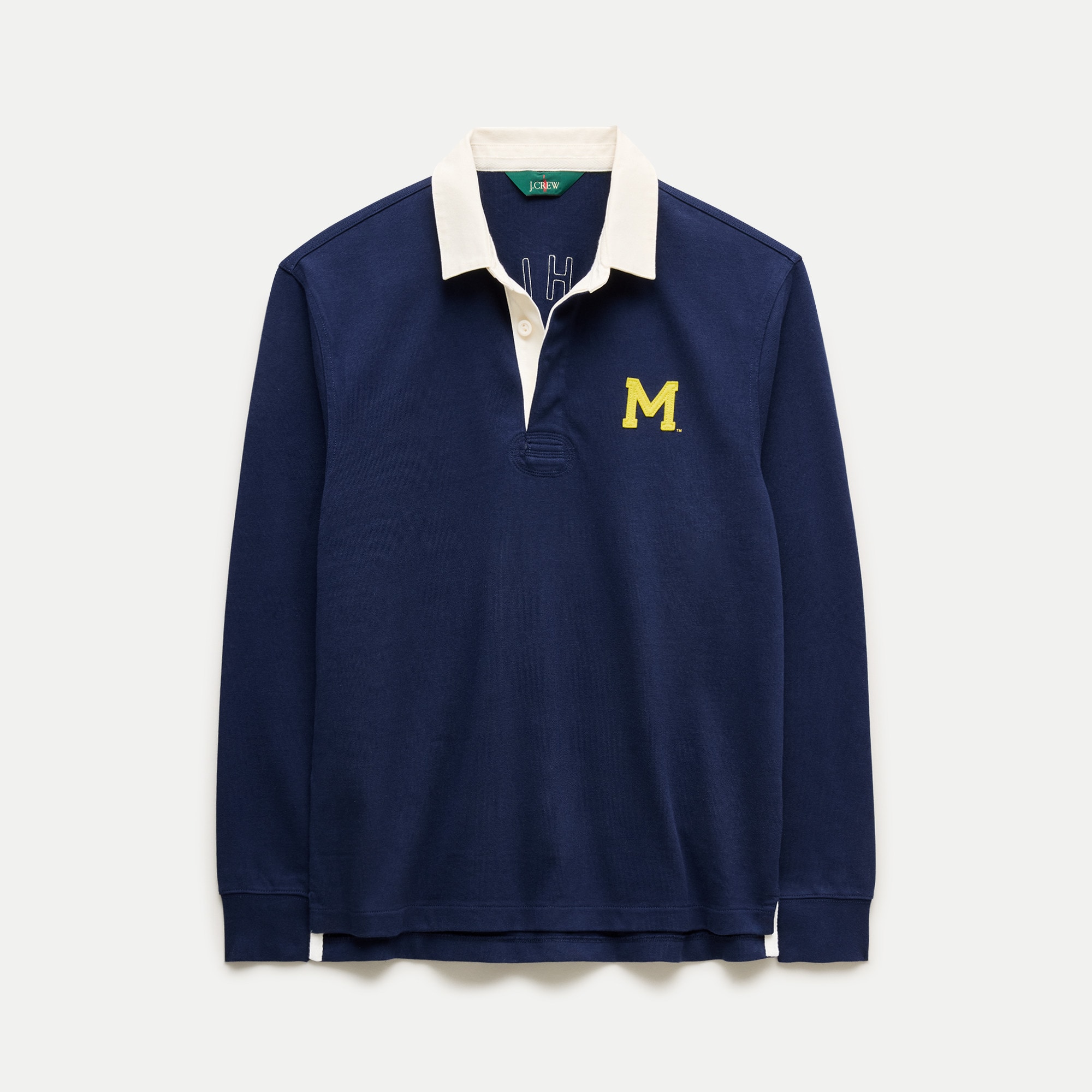 '47 x J.Crew Michigan rugby shirt