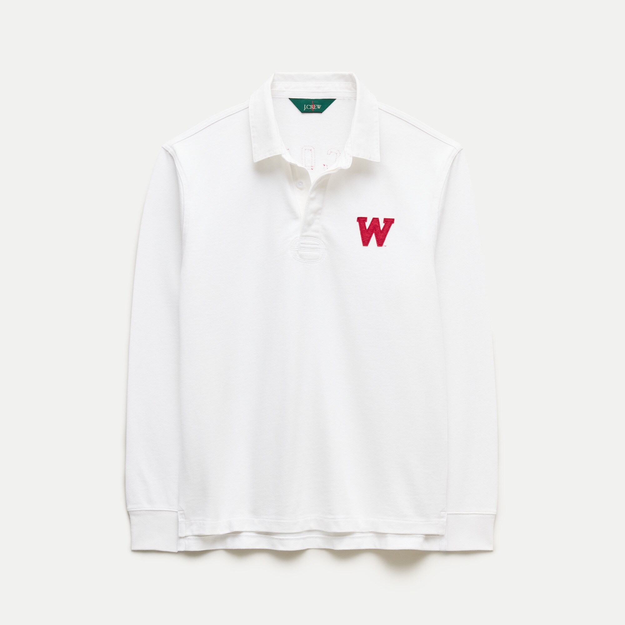'47 x J.Crew Wisconsin rugby shirt