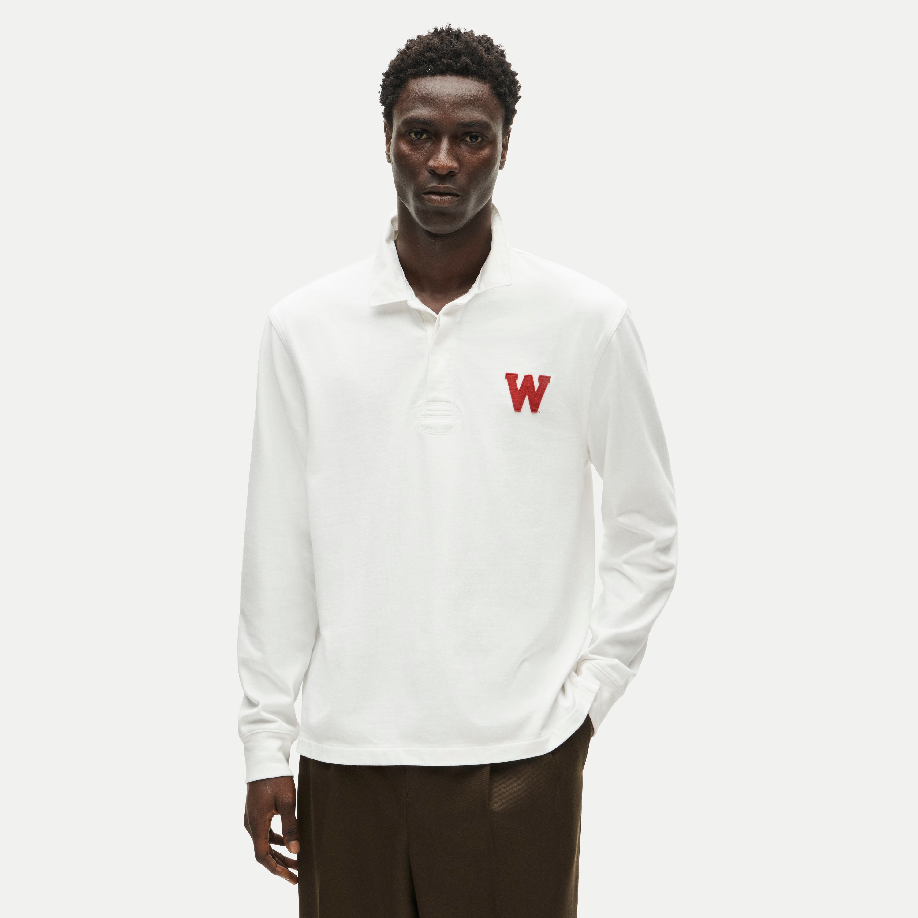 '47 x J.Crew Wisconsin rugby shirt