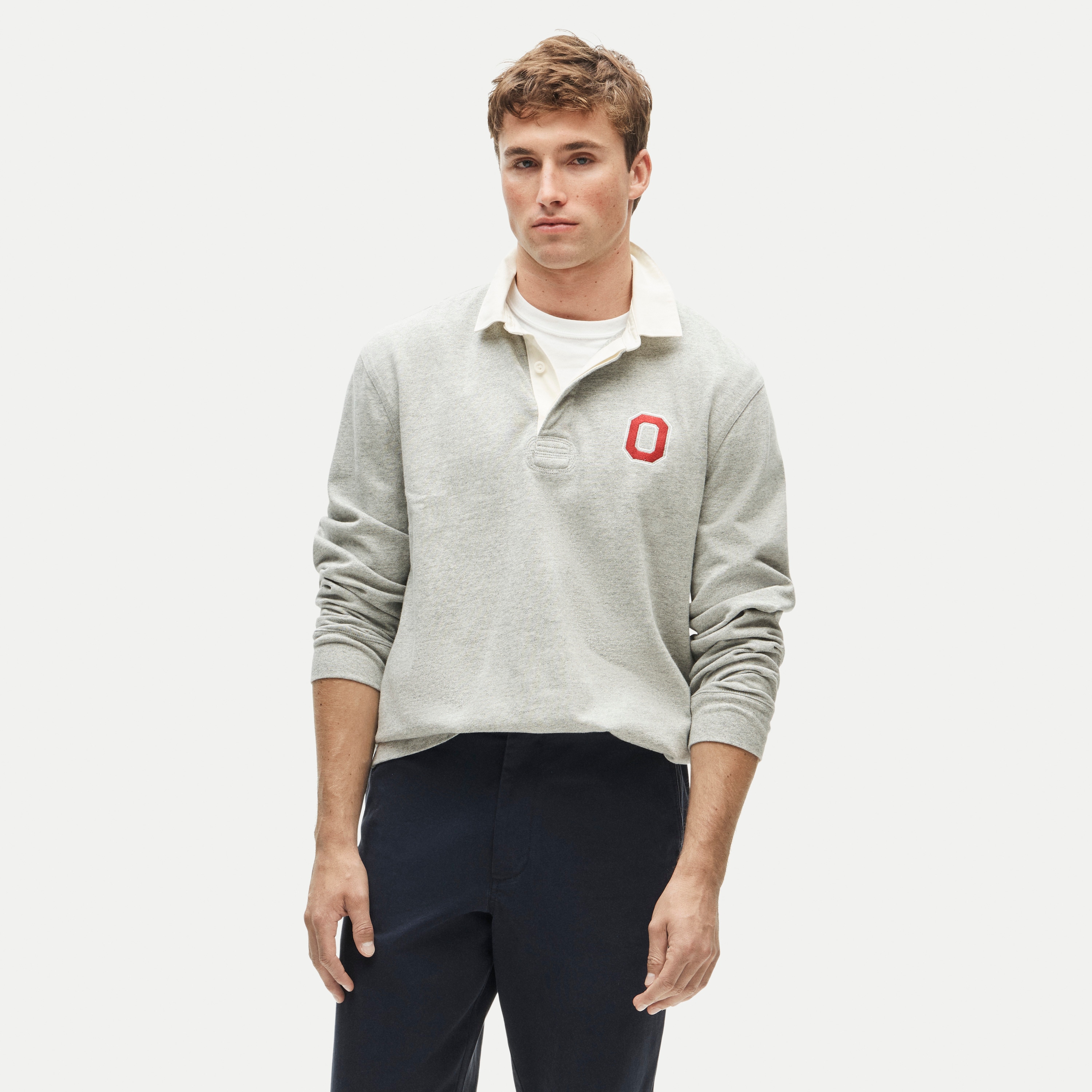 '47 x J.Crew Ohio State rugby shirt