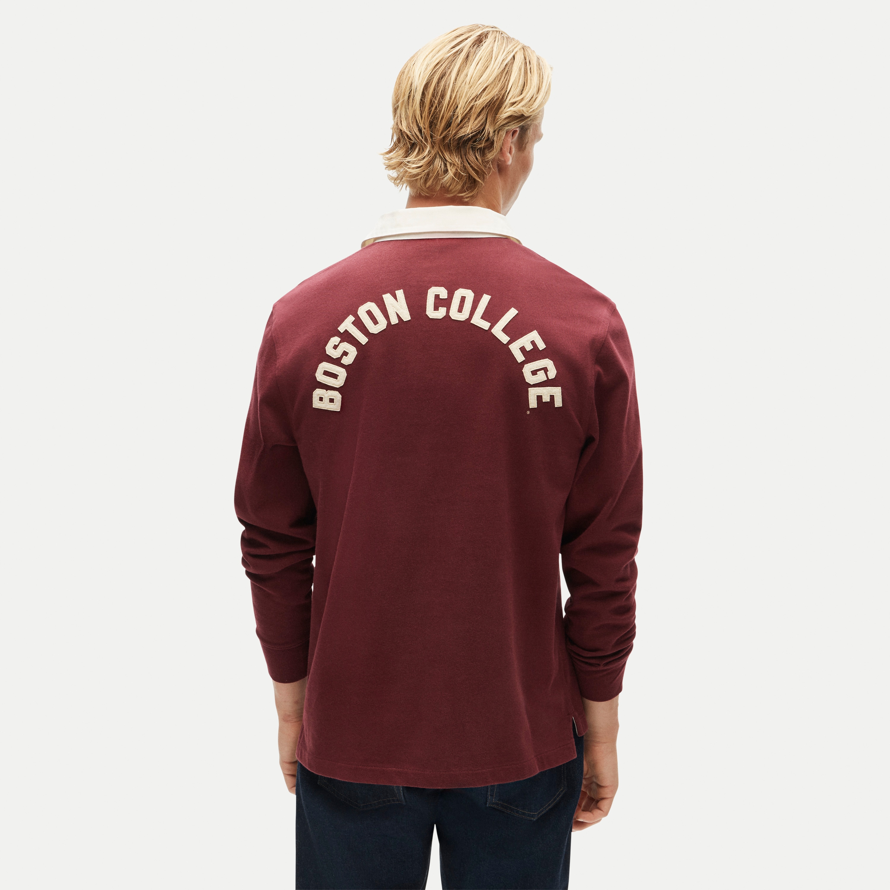 '47 x J.Crew Boston College rugby shirt
