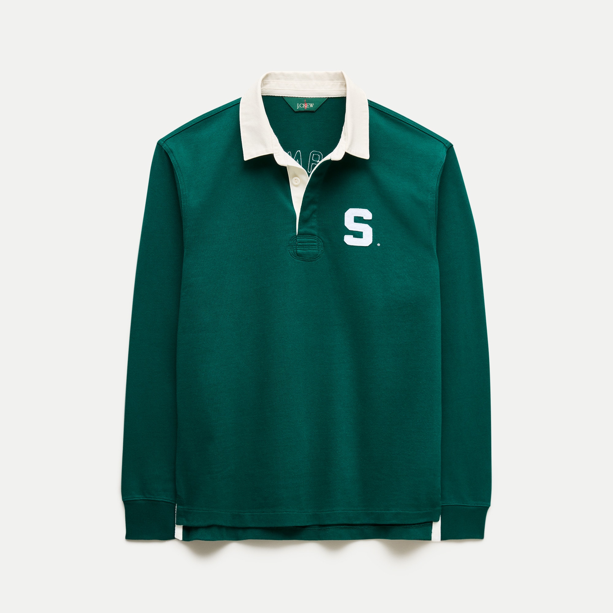 '47 x J.Crew Michigan State rugby shirt