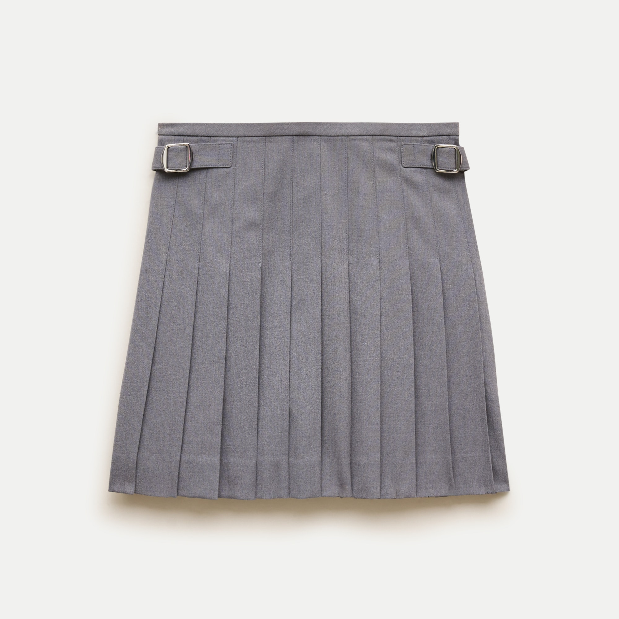 Ivy mini skirt in Gramercy suiting