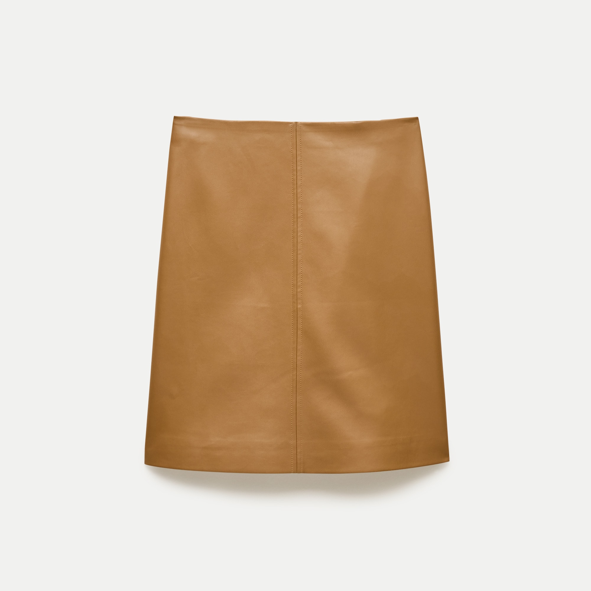 Fairfax skirt in faux leather