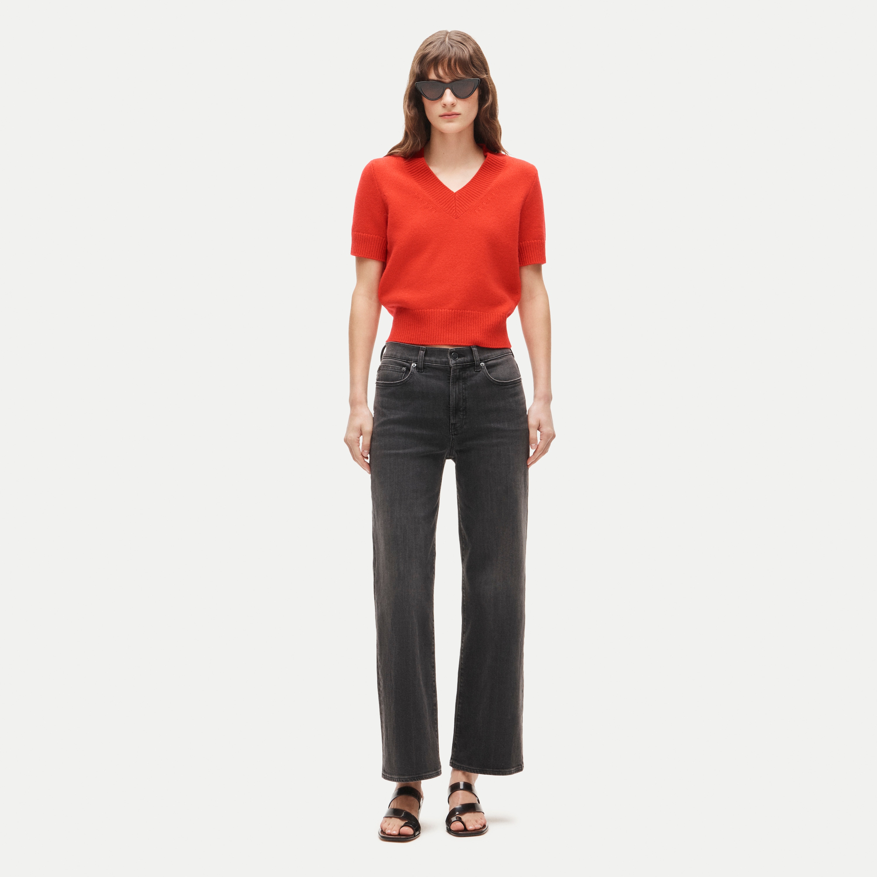 Slim-wide jean
