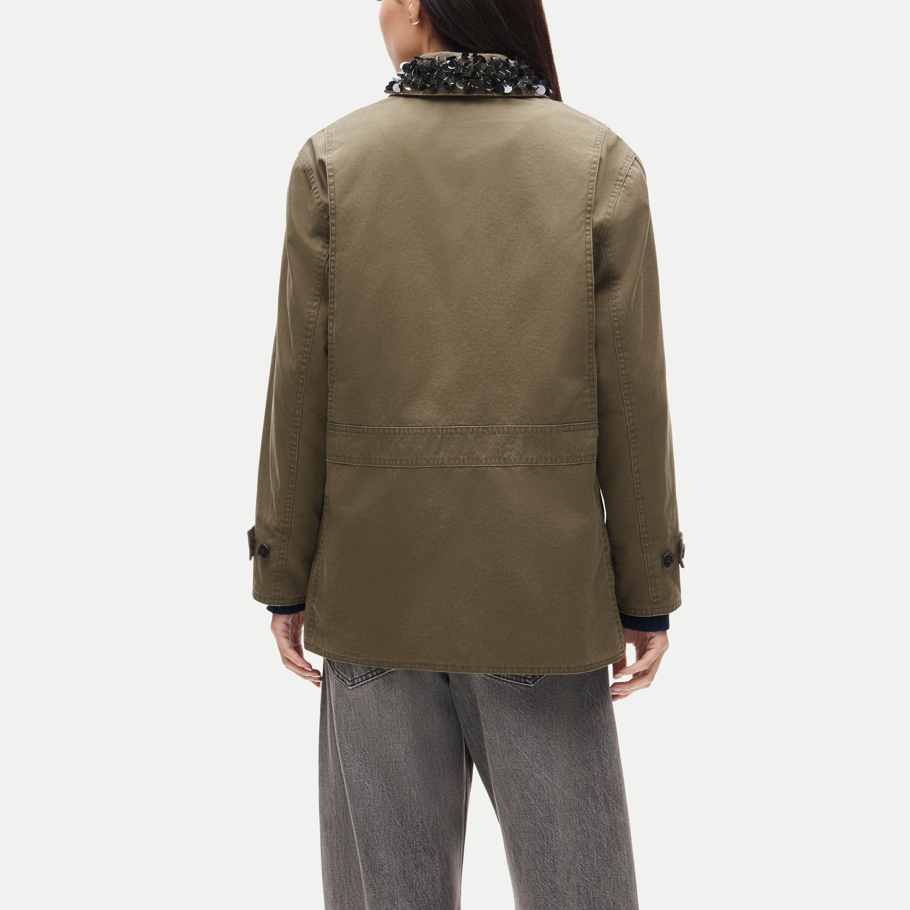 Women's 1986 Barn Jacket™ with embellished collar
