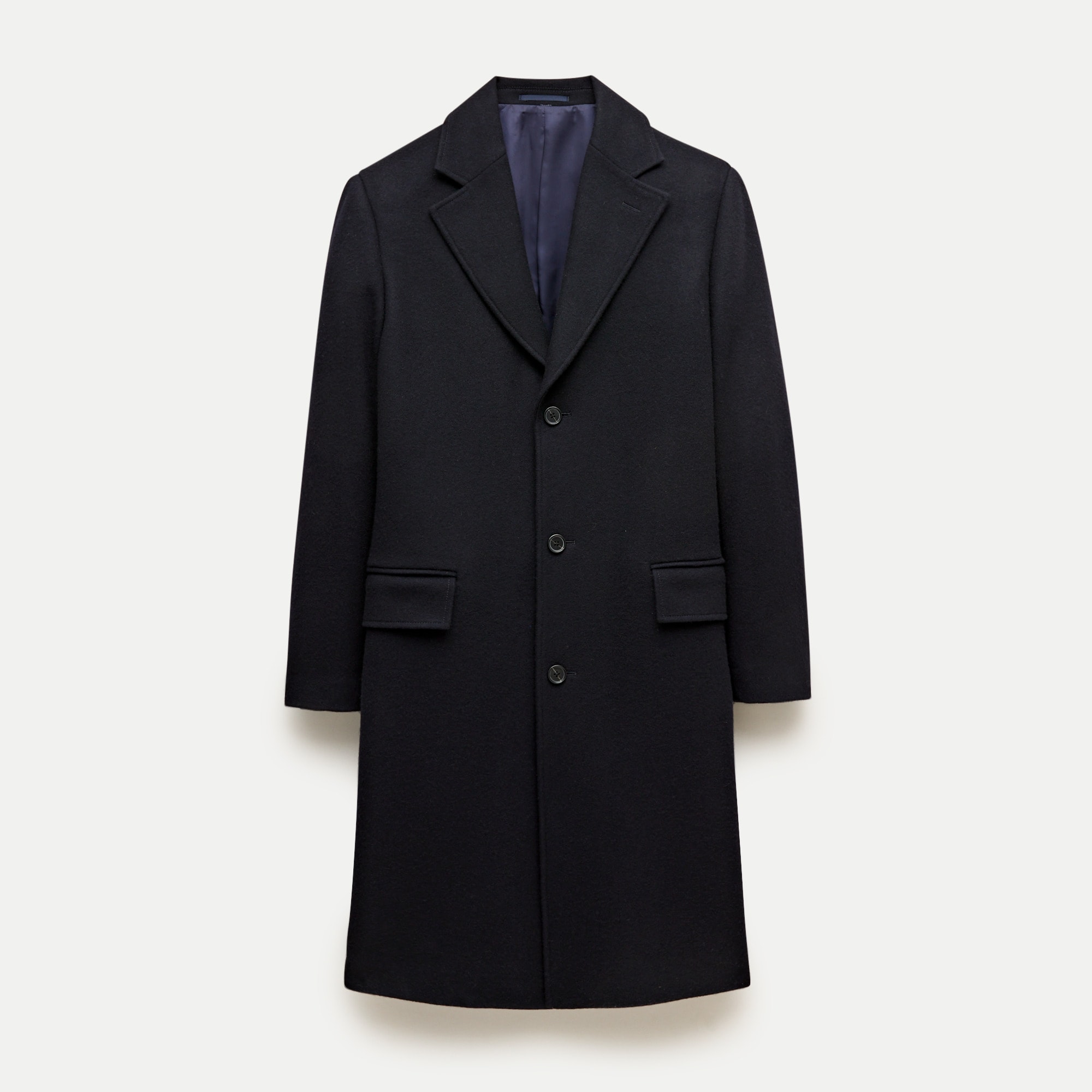 Rivington topcoat in Japanese wool blend