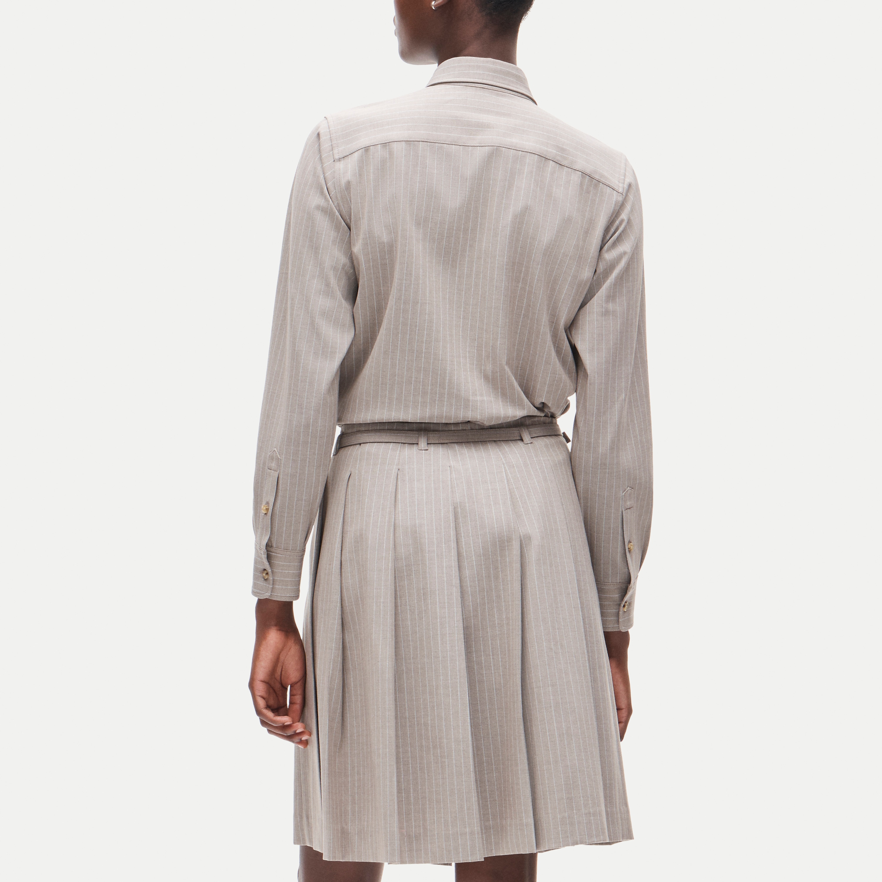 grey pleated skirt dress Skirts Mini dress