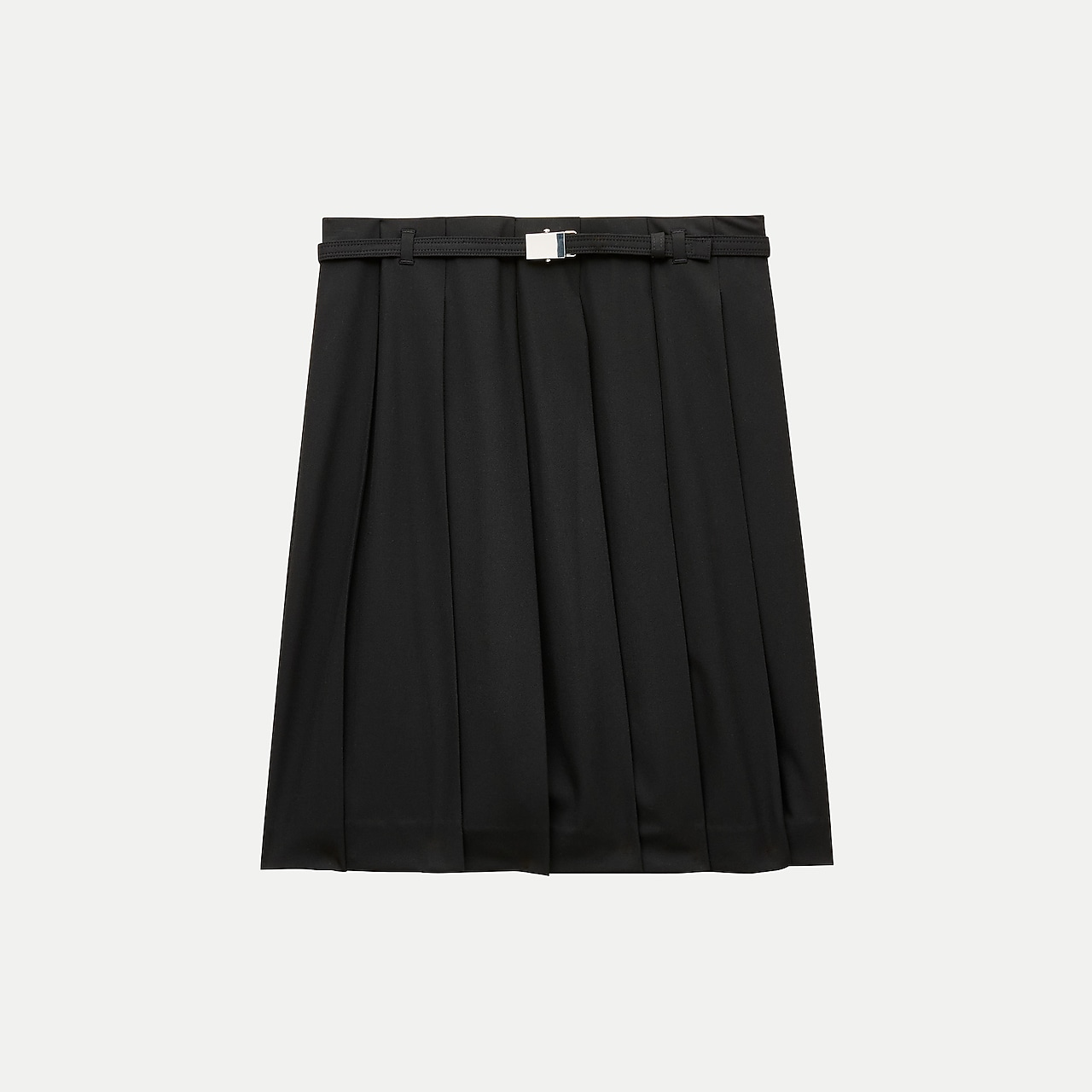 Pull-on Midi Skirt In Cotton Poplin For Women | J.Crew