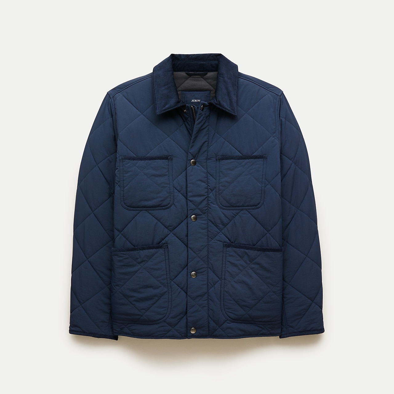 Corduroy Lodge Jacket With PrimaLoft® For Men | J.Crew