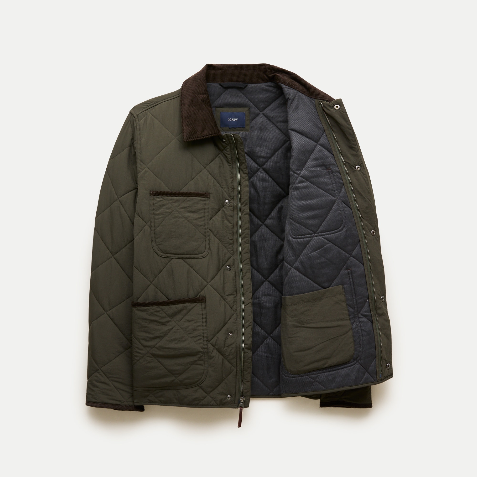 Quilted Jacket With PrimaLoft® For Men | J.Crew