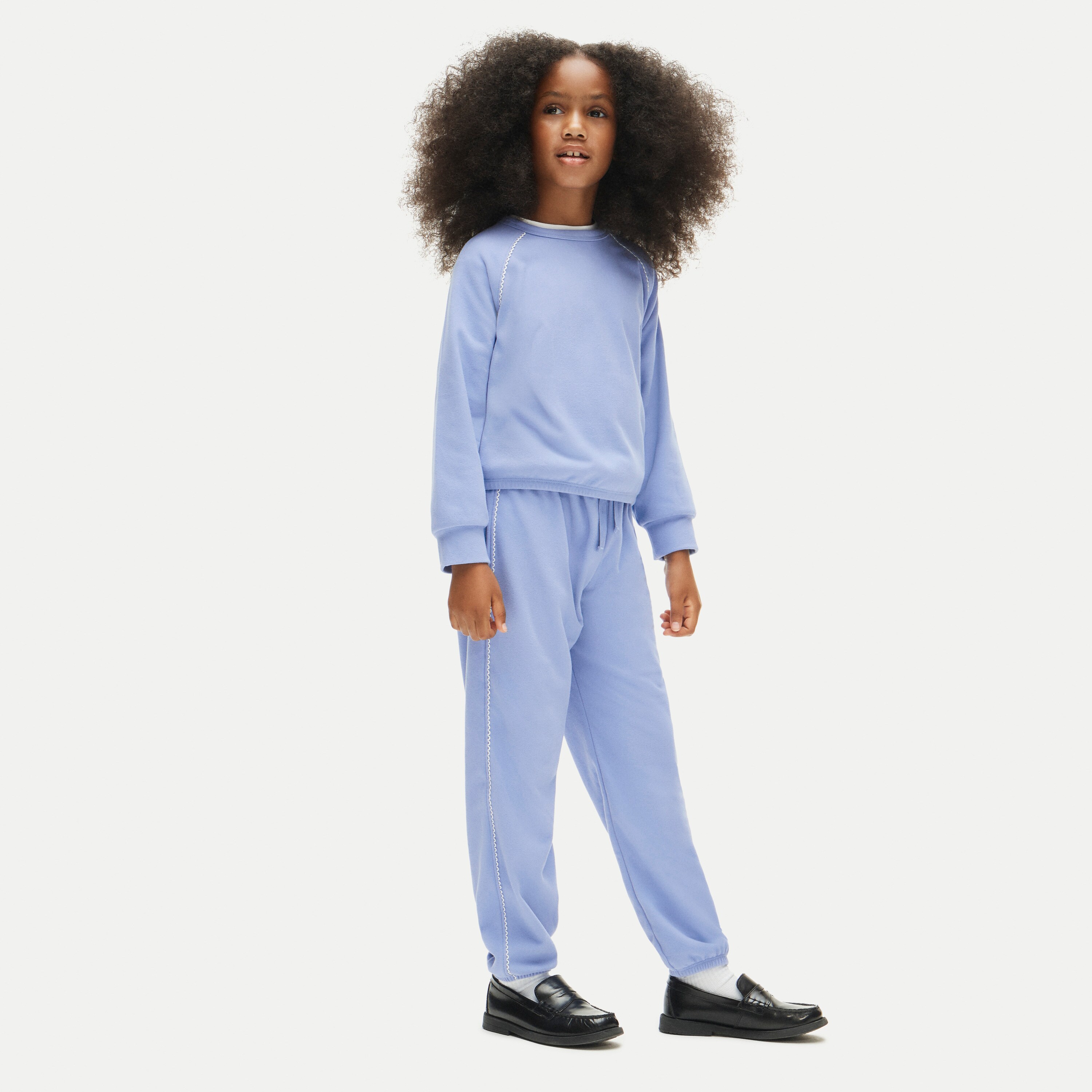 Girls' Everyday sweatpant in cozy rib