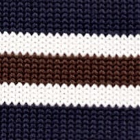 2025 Rollneck&trade; sweater in stripe NAVY STRIPE