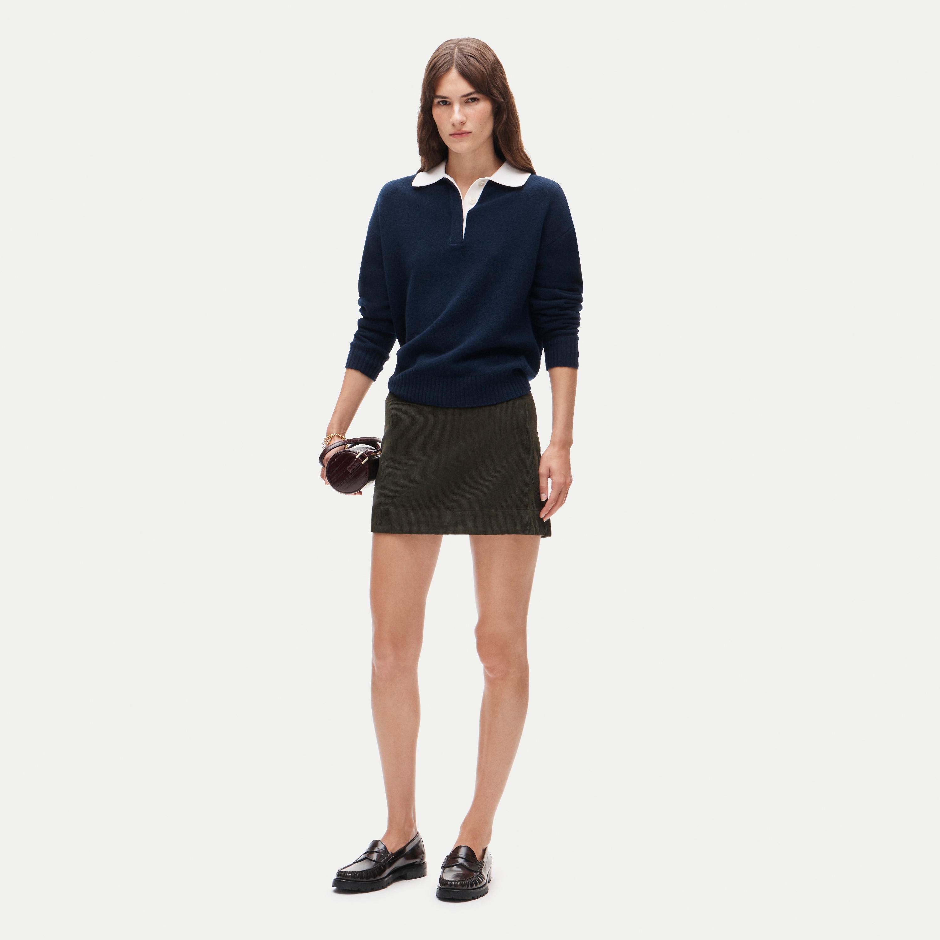 Fairfax mini skirt in corduroy - thumbnail 2