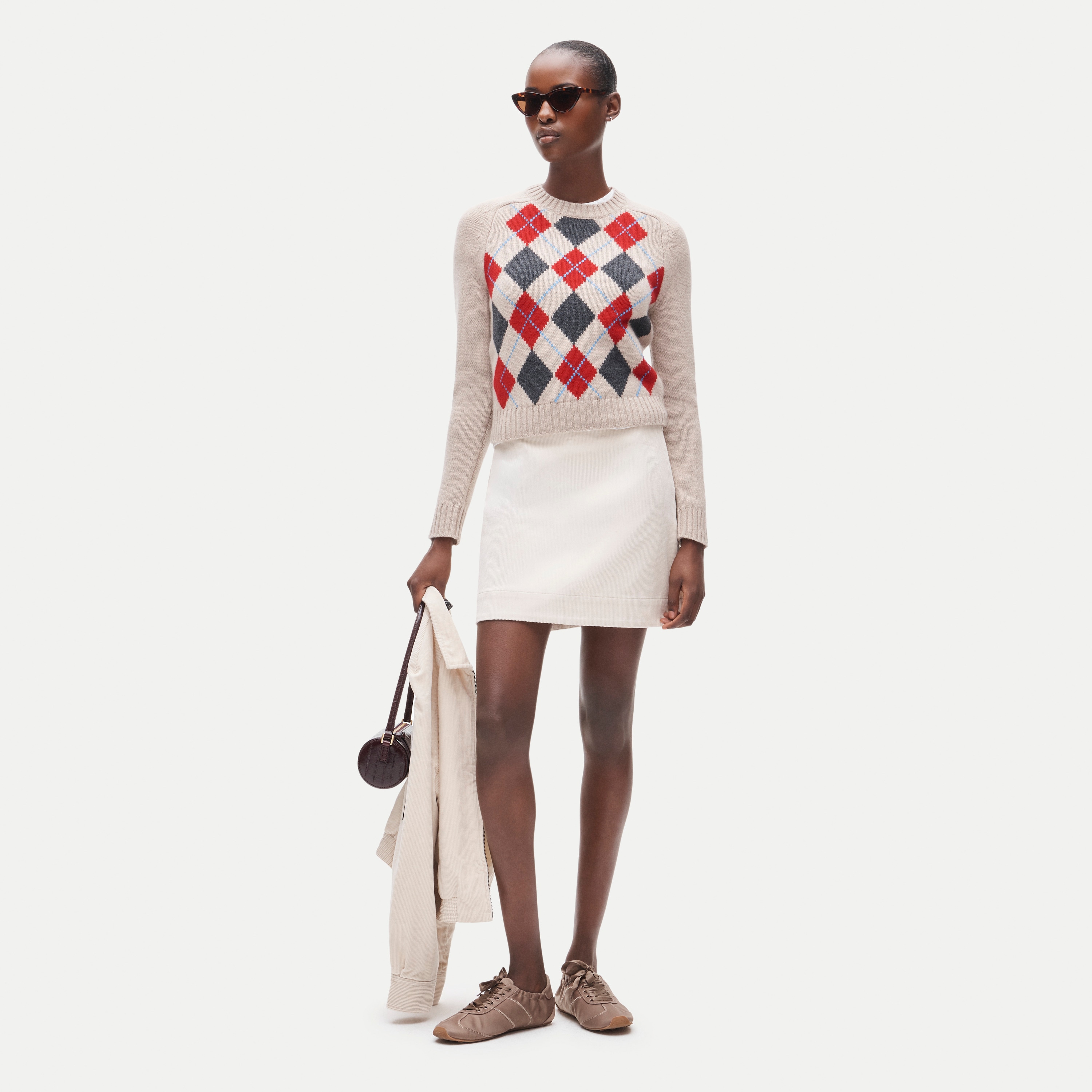 Fairfax mini skirt in corduroy