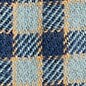 100% cotton flannel shirt BLUE YELLOW GINGHAM