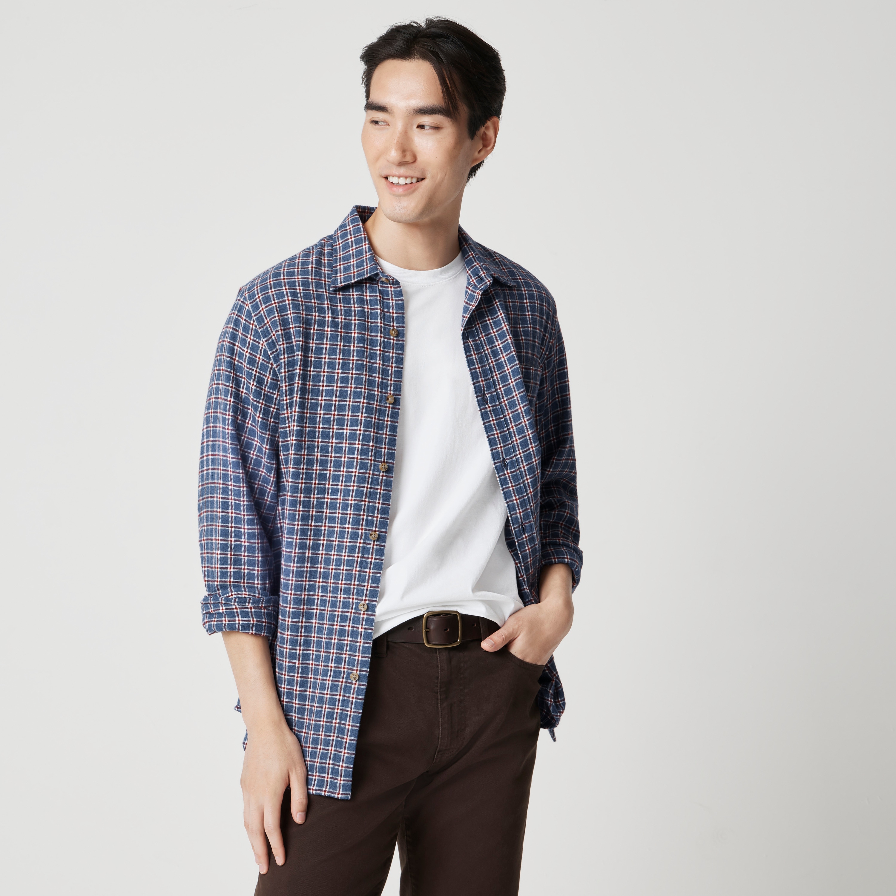 100% cotton flannel shirt